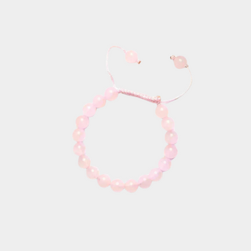 Rose Quartz Thread Bracelet for Love & Self-Healing