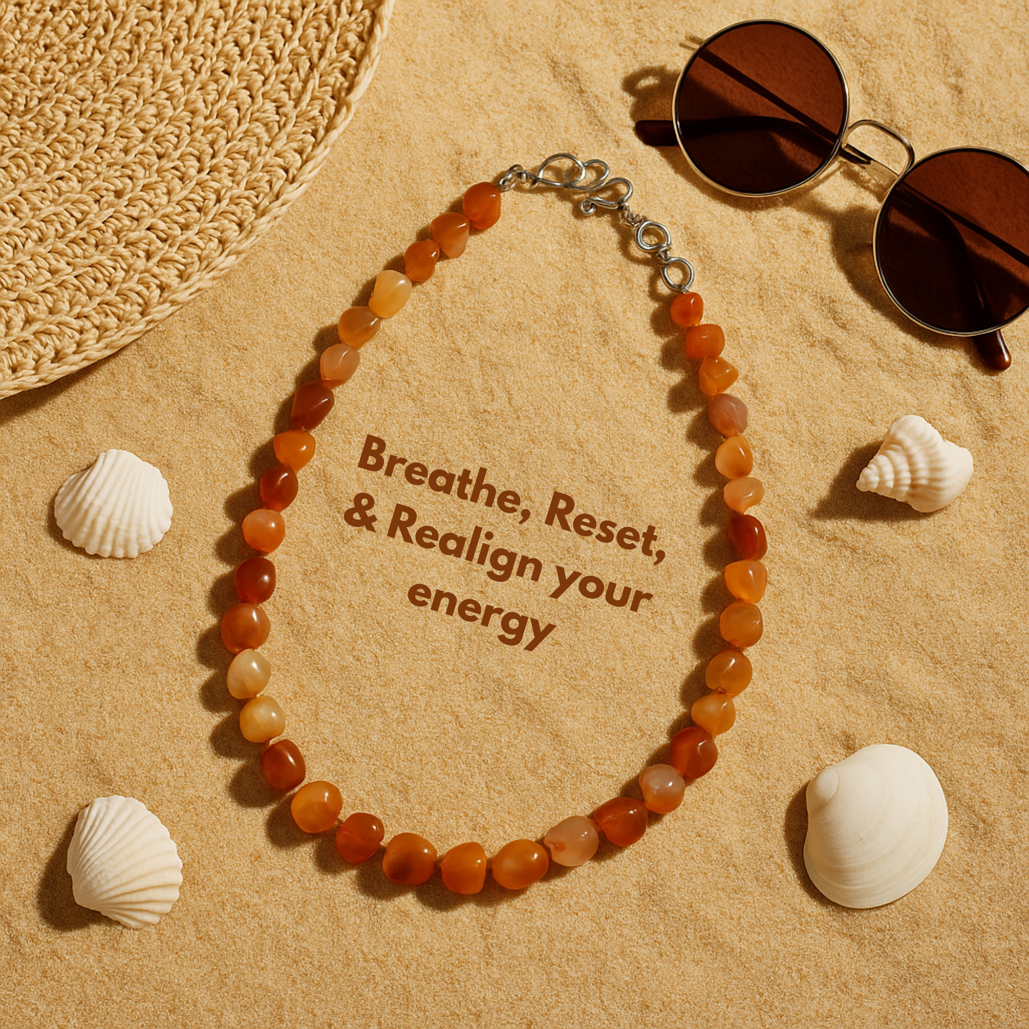 Amber Agate Necklace For Earthy Elegance & Everyday Confidence