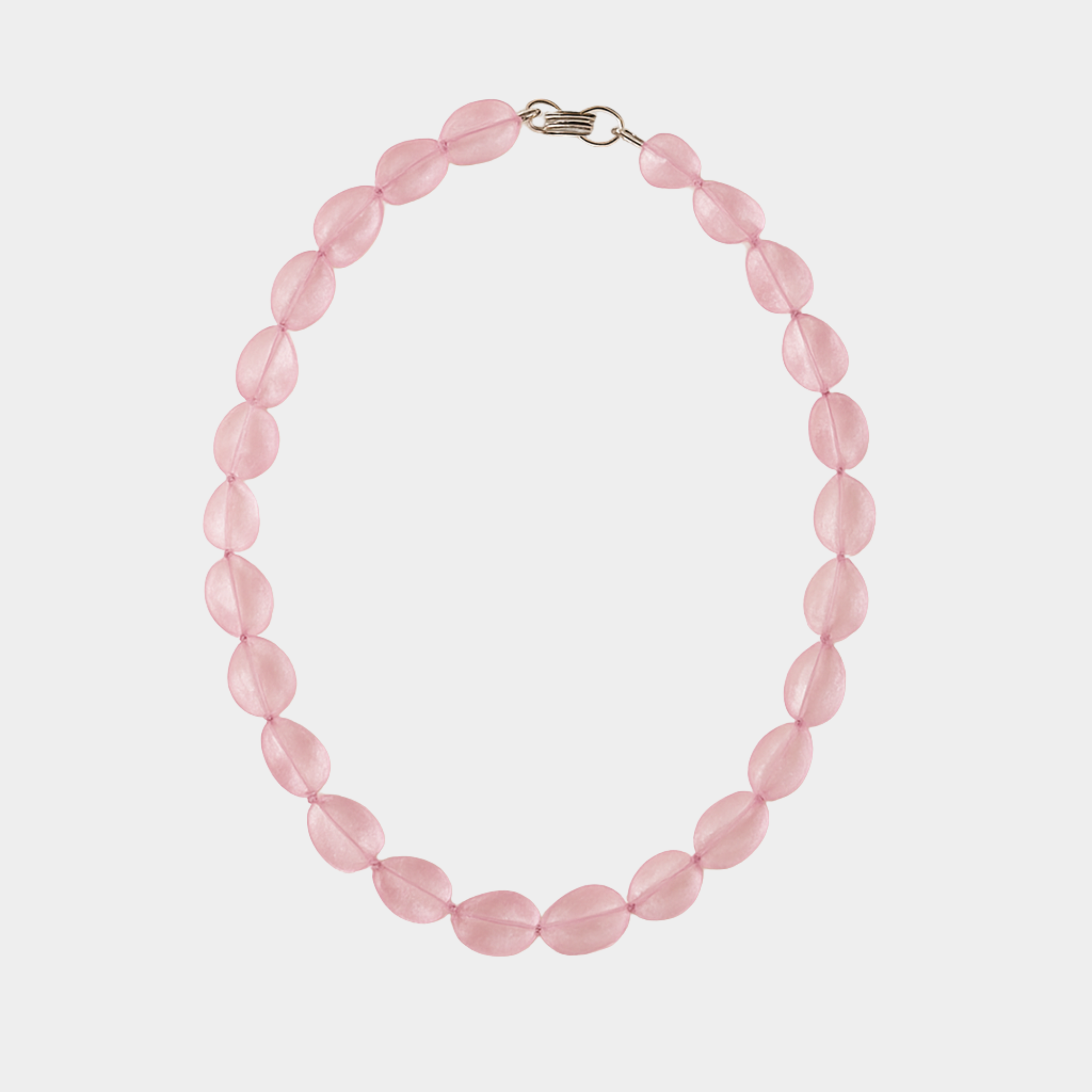 Blush Pink Rose Quartz Necklace For Soulful Style & Self Love
