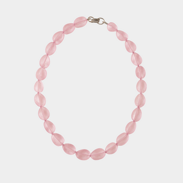 Blush Pink Rose Quartz Necklace For Soulful Style & Self Love