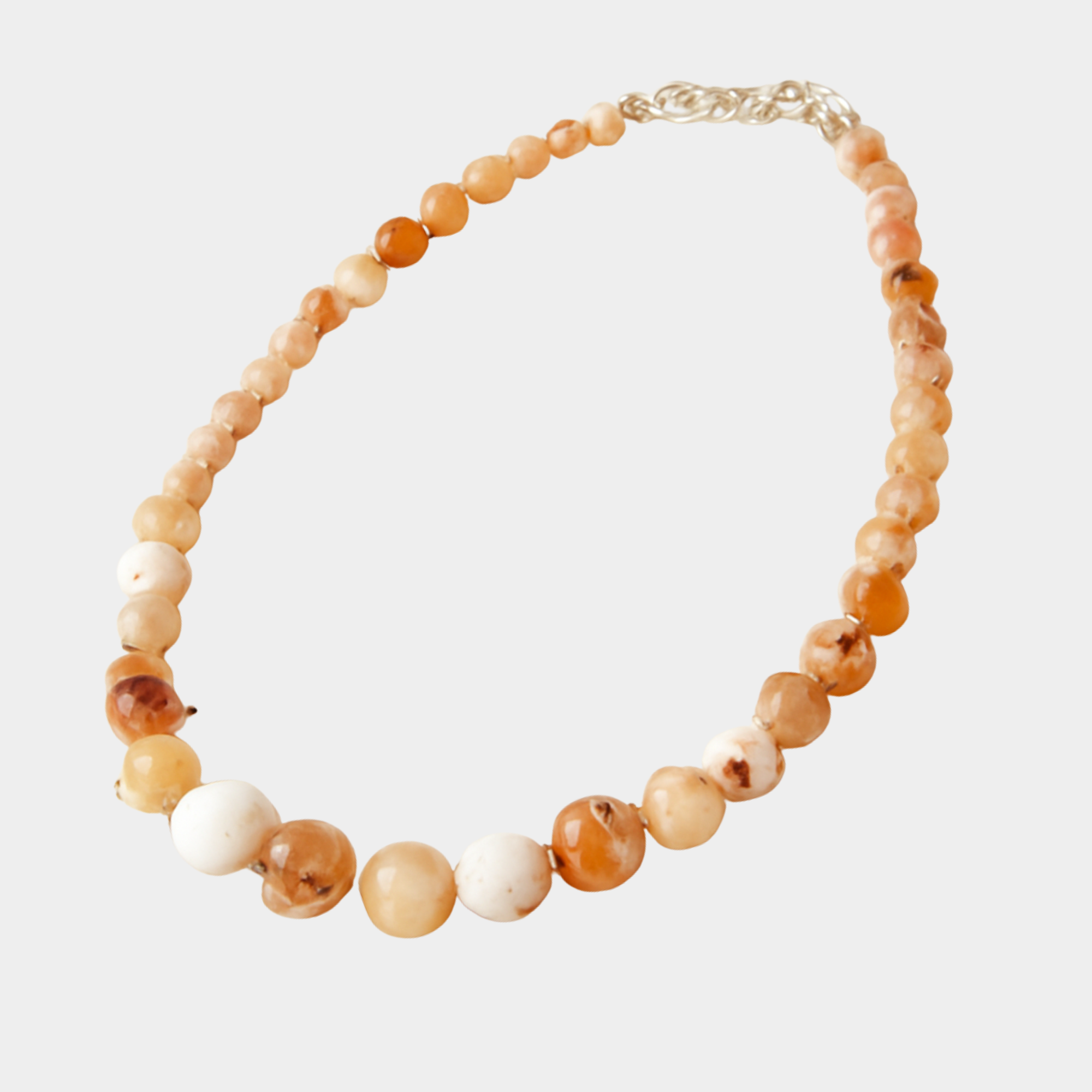 Handcrafted Crazy Lace Agate Necklace For Confidence & Inner Joy