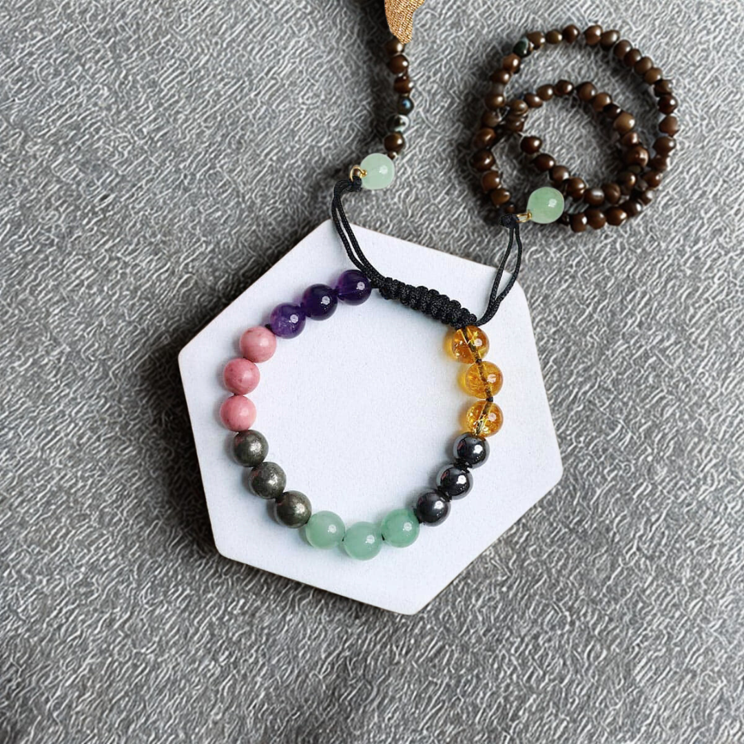 Health and Wealth Healing Thread Bracelet