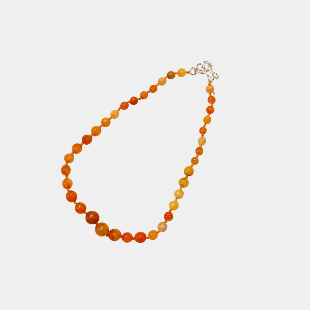 Orange Carnelian Necklace